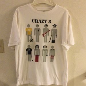 Crazy 8 Graphic tee
